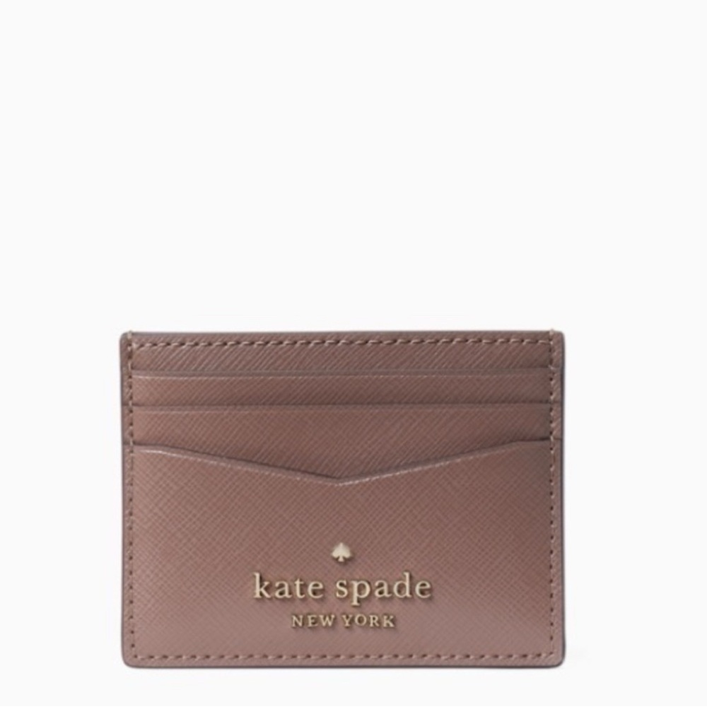 Kate Spade Brown Card Holder